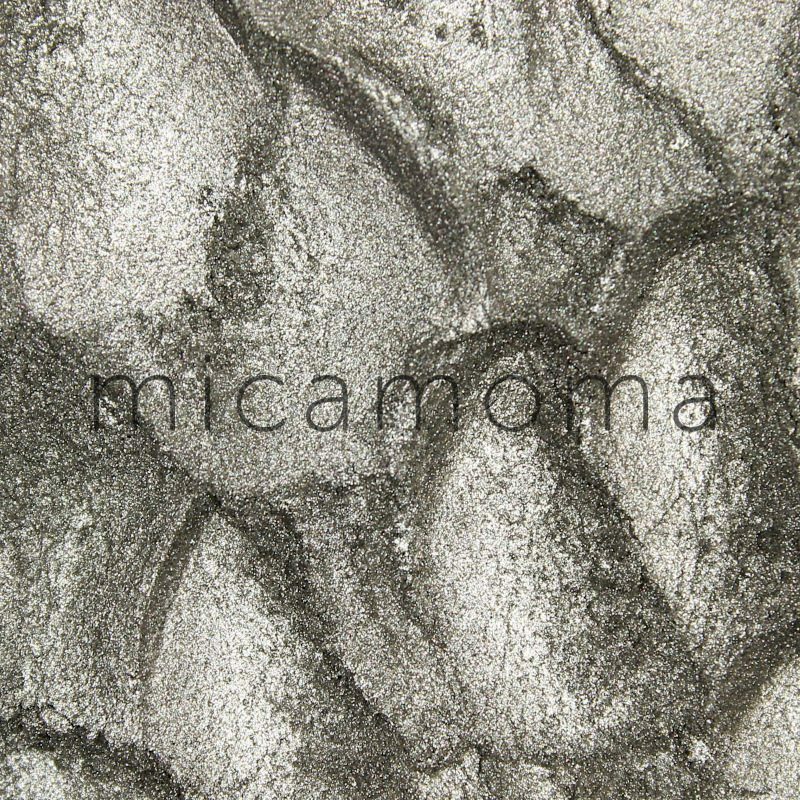 Antique Silver mica powder in soap