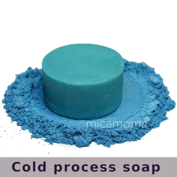 Cornflower Blue Mica powder in soap