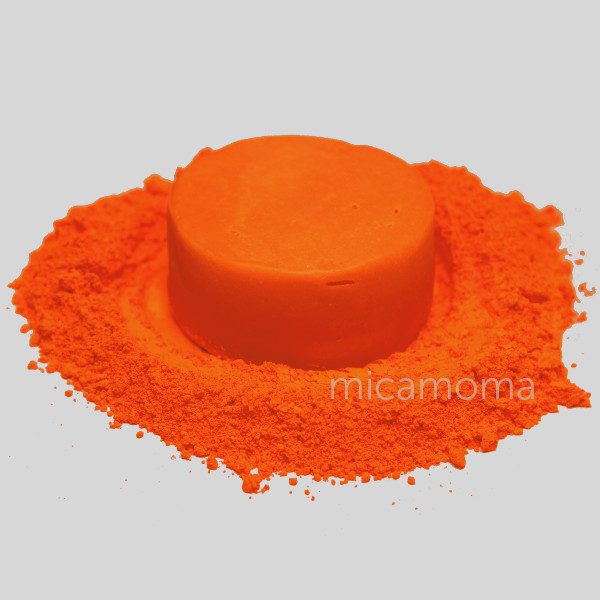 Neon Orange Fluorescent Pigment