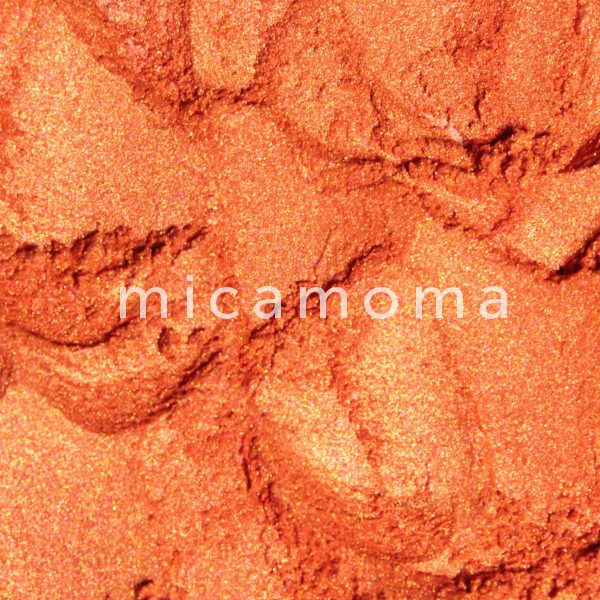Mandarin Orange Synthetic Mica Powder
