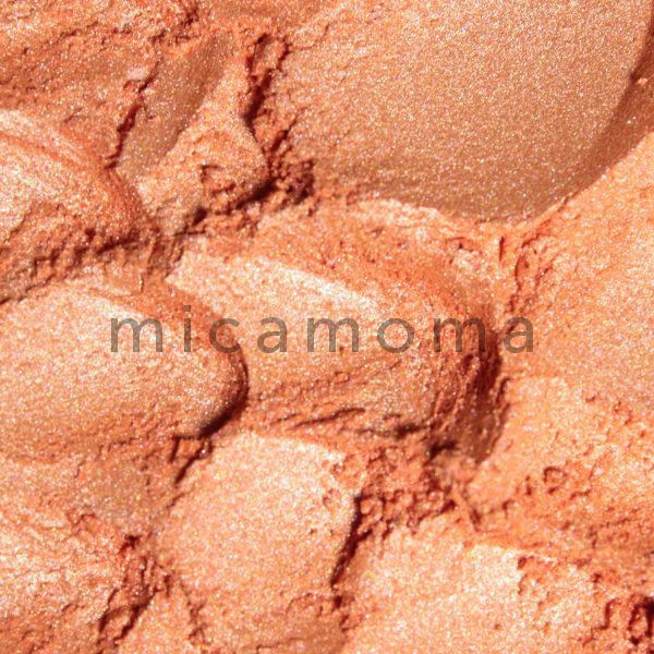 Peach Orange Synthetic Mica Powder