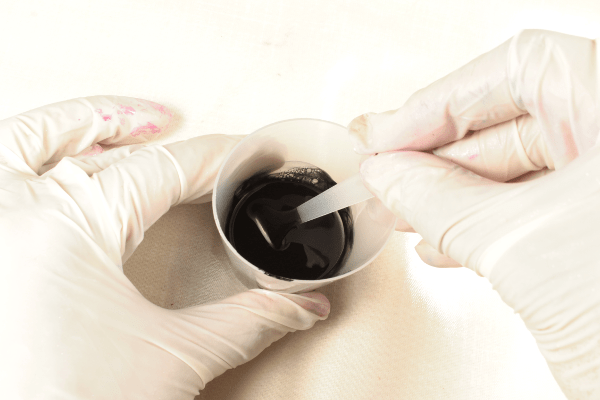 mix liquid pig - How To Make Black Jelly Nail Polish With Silver Holographic Glitter