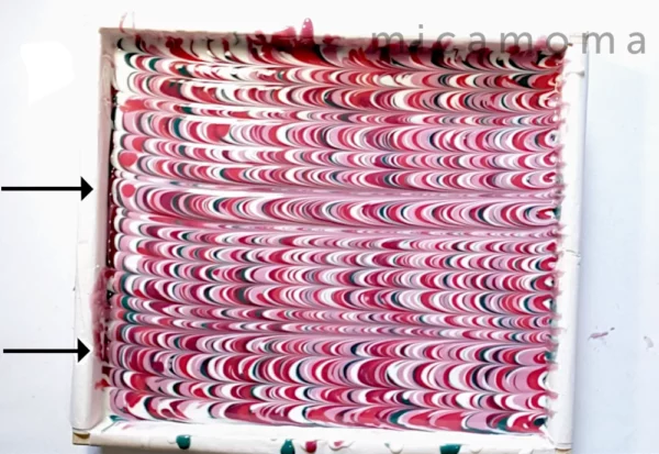 mint soap marble swirl10 600x413 - Minty Marble Swirl Tutorial - Cold Process Soap