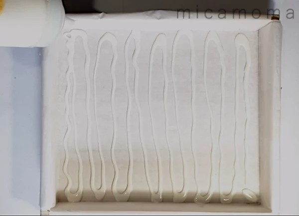 mint soap marble swirl2 600x433 - Minty Marble Swirl Tutorial - Cold Process Soap