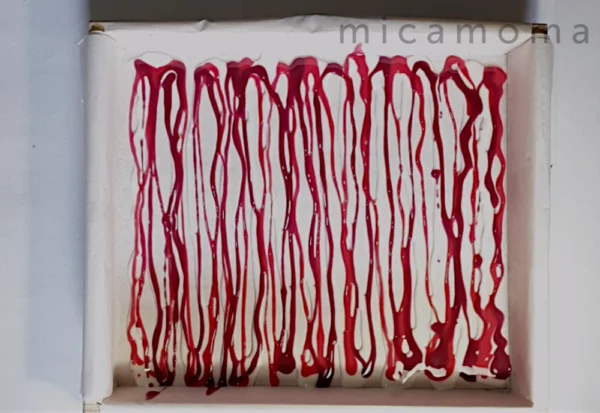 mint soap marble swirl4 600x413 - Minty Marble Swirl Tutorial - Cold Process Soap