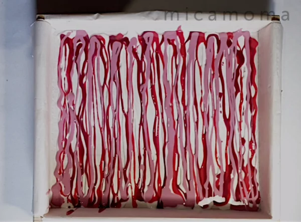 mint soap marble swirl5 600x442 - Minty Marble Swirl Tutorial - Cold Process Soap