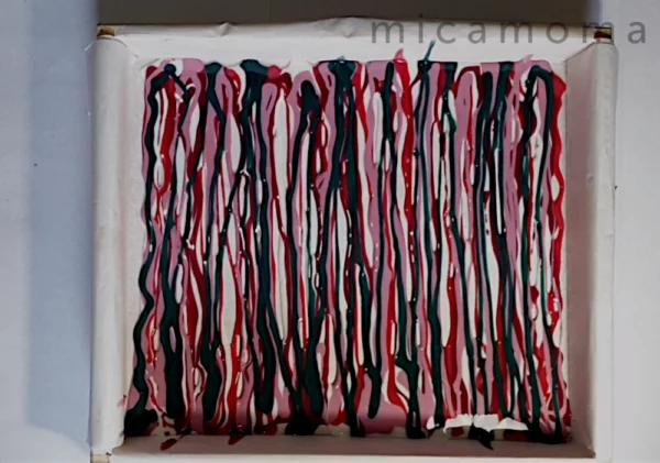 mint soap marble swirl6 600x421 - Minty Marble Swirl Tutorial - Cold Process Soap