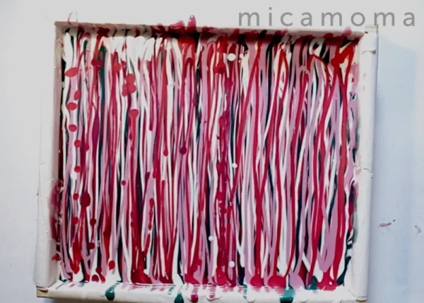 mint soap marble swirl7 600x428 - Minty Marble Swirl Tutorial - Cold Process Soap