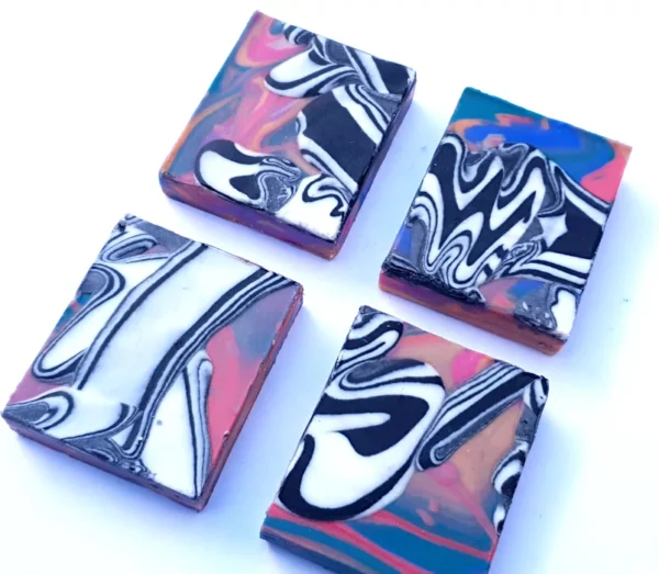 dustpans2 600x523 - The Ultimate Mini Dustpan Cold Process Soap Technique
