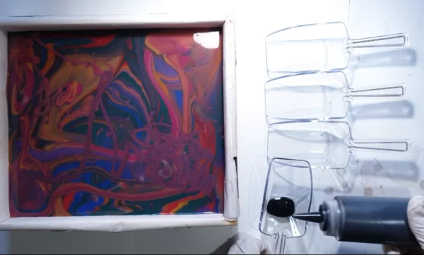 dustpanswirlsoap slab5 1 600x361 - The Ultimate Mini Dustpan Cold Process Soap Technique