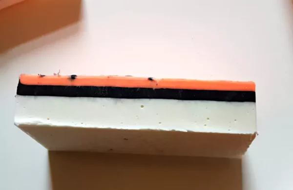 soap bar coloured layers 600x389 - How to Carve Soap - A Guide