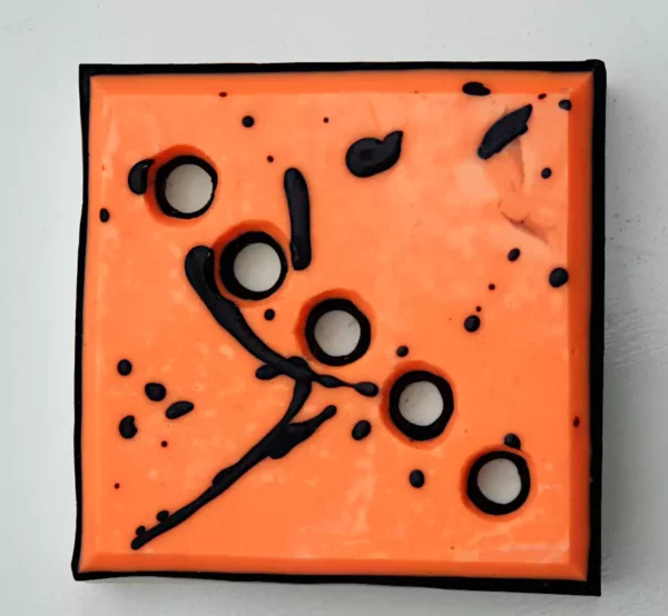 soap bar with dots diagonal carving 600x554 - How to Carve Soap - A Guide