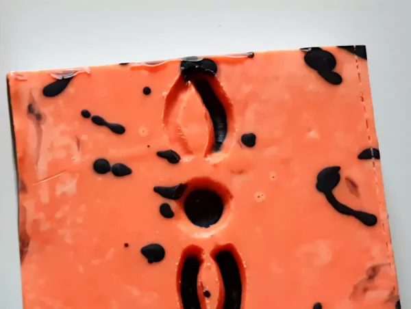 soap bar with petal3 carving 600x452 - How to Carve Soap - A Guide