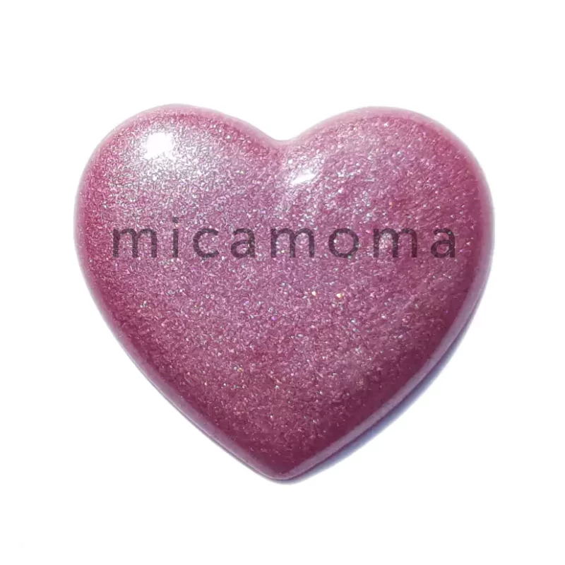 Dusty Pink Mica Powder in Epoxy Resin