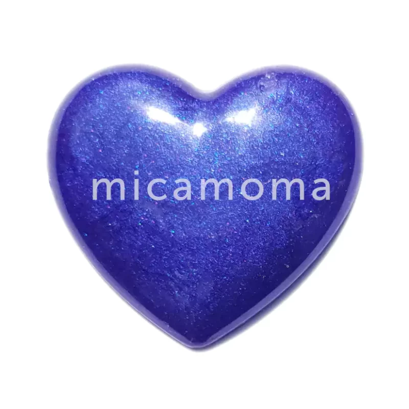 Velvet Purple Mica Powder in Epoxy Resin