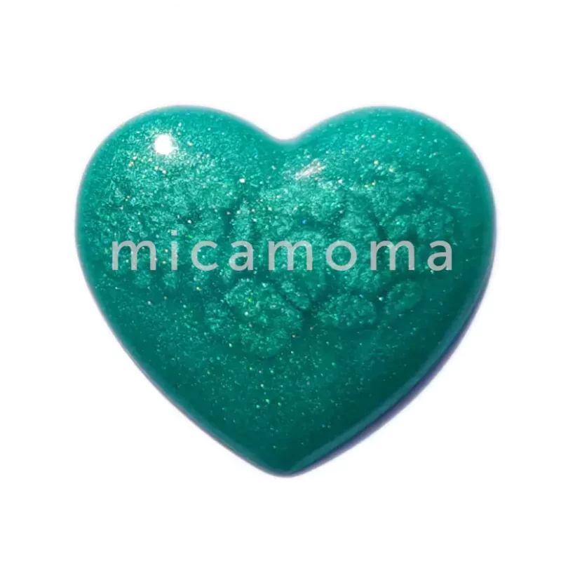 Mermaid Dust Green Synthetic Mica powder for Epoxy Resin