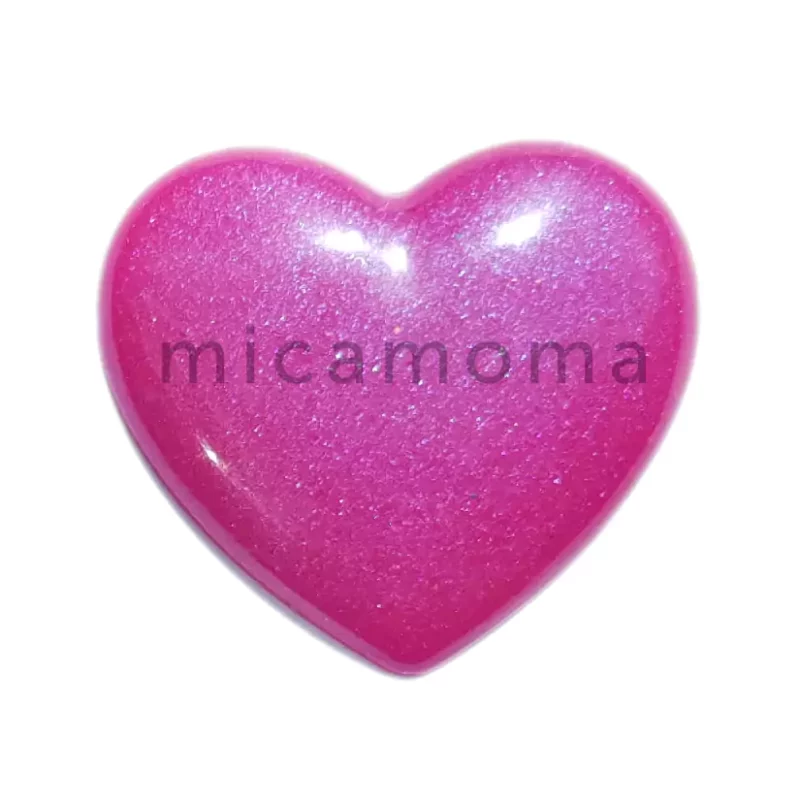 Pink Blue Mica Powder in Epoxy Resin